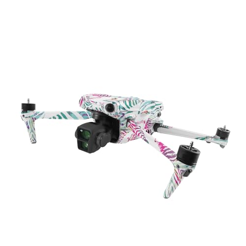 Image of MightySkins Glossy Glitter Skin Compatible with DJI Air 3 - Zebra Mosaic | Protective, Durable High-Gloss Glitter Finish | Easy to Apply