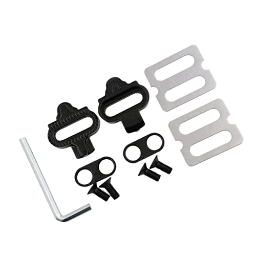 SUPVOX Bike Locking Pedals Compatibility Set Self-Locking Pedal Accessories Black