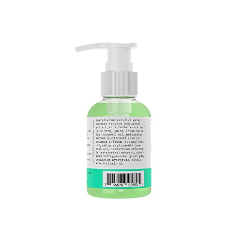 Sapo All Natural Cucumber Face Cleanser - A Gentle And Hydrating Facial Wash - Made With Cucumbers, Aloe & Vitamin C - Great For Dry Or Oily Skin - 4 Fl Oz #TOP2