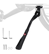 TAIKOUL Fahrradständer, 5 cm Höhenverstellbar Fahrrad Ständer für 24-29 Zoll, Aluminiumlegierung ...