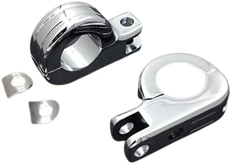 SMT-1 1/4" Engine Guard Footpeg P Clamps Compatible With YAMAHA XV250 Roadstar XV1700 XV1600 [B00RUE1H42]