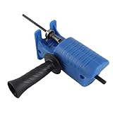 Annadue Hand-Elektro-Säbelsäge, Elektrische Bohr-Säbelsäge für Holzbearbeitung, Garten, 6 Variable Geschwindigkeiten, Führung, Werkzeugloser Sägeblattwechsel, Kabelgebundene
