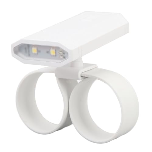 LED Wrist Light, 360 Degree Adjustable Hands Flashlight with 3 Color Temperatures Stepless Dimmable, for Night Cycling Running. 400mAh