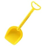 Clicitina Pala de Nieve de Calabaza para niños Pala de Playa para niños Pala de Nieve de Invierno con de plástico Fi554 (Yellow, One Size)