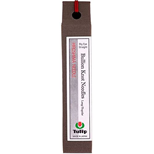 Hiroshima Bullion Knot Needles Big Eye Straight Long/Regular
