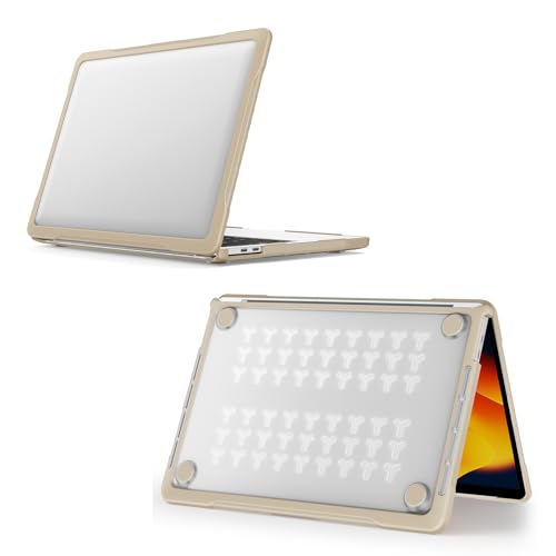 Carcasa MacBook Pro 13 M1/M2 elegante y resistente para el día a día profesional, caqui
