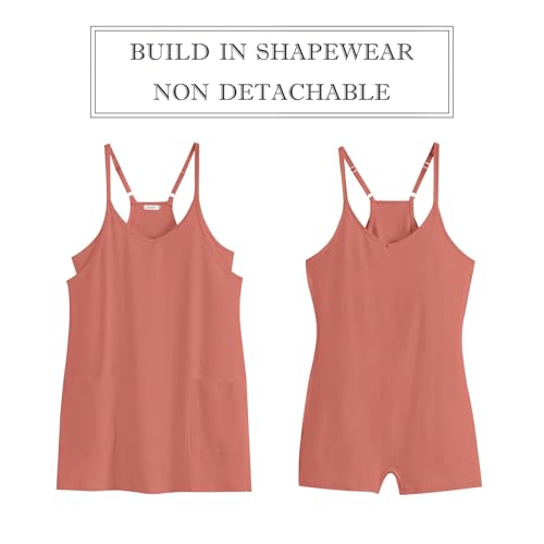 Image of ANRABESS Women Athletic Dress Summer Tennis Workout Active Sports Mini Romper Dress Built in Shorts Travel Vacation Clothes