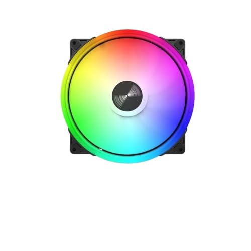 Ventilador para caja de computadora PC 20 cm compatible con TEUCER 20025 ARGB 5V 2