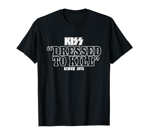 公式限定KISS Dressed to Kill 1975 Tシャツ