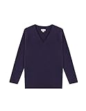 JERSEY PICO MORADO Gocco Jersey Pico Morado Suéter, Purpura, 4-5 para Niños