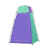 HUAYU Tragbare Außendusche Badewanne Armaturen Raum Camping Zelt Shelter Strand Privatsphäre TOC Zelt Fit for Strand Camping Selbstfahrung (Color : Purple)