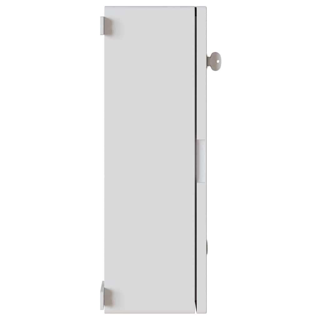 Mangloder Steuerungsschrank Grau aus ABS Kunststoff 47 x 20 x 60 cm, für Haus und Wand, aufputz und unterputz, verteilerdose und schaltschrank, feuchtraum zubehör, innen außen