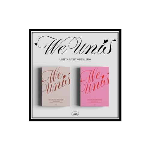 Dreamus UNIS WE UNIS 1st Mini Álbum Universo Boletos CD (2 Ver Set)