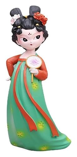 Statue de Hanfu RLKHXBS en porcelaine d'art traditionnel pour bureau de fille