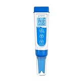 tds meter hold x10 Automatische Temperaturkompensation (ATC) (0-50°C)