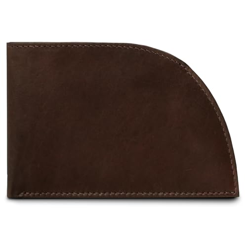 Curved Front-Pocket Wallet - Front Pocket Wallets for Men w/ 3 Card Slots