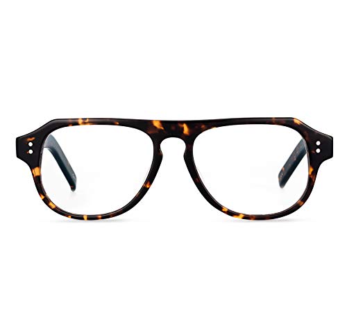 Boca Blu Blue Light Blocking Computer Glasses | Optical Quality, Anti Glare, Eye Strain, Anti Blue Light Filter Computer Gaming Glasses | Computer Reading Glasses, Olympus Tort