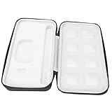 xuuyuu MX Keysミニキーボードケース衝撃プルーフ防水ポータブルトラベルボックスロジテック用、旅行者向けのワイヤレスラミナスキーボードケース、ブラックグレーキーボードケース