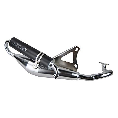 Tecnigas Q-TRE Chromed - Escape deportivo para Yamaha Jog / Aerox Cover