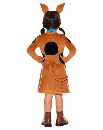 Disfraz infantil de Scooby-Doo para niños y niñas miniatura 2