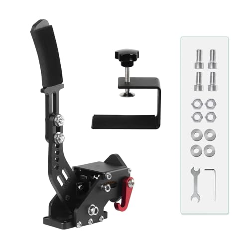 PC�T�C�h�u���[�L�A ���[�V���O�V�~�����[�^�[�z�[���n���h�u���[�L�A�݊���������܂�Logicool G29/G27/G25 PC USB �G�t�F�N�g�Z���T�[�ƌ݊������� Simracing �Q�[���p(Black desktop fixed)