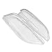 NewYall Pair Left and Right Clear Headlight Lens Headlamp Covers for Mazda 6 2003-2008