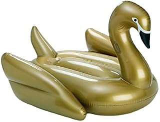 LianShi Inflatable Giant Lifebuoy Pool Summer Toy Inflatable Good Mouth Swan