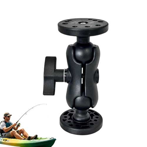 Soporte para transductor de kayak, soporte ajustable de 360 grados, soporte para buscador de peces, para fotografía, deportes, al aire libre, marino, río, lago, de pesca