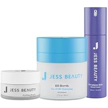 JESS BEAUTY | Moms Glow Night Kit - Coffee Break Eye Cream with 1% Caffeine + B5 Bomb Pro Fit + Timeless Retinol I Beauty and Self Care - Korean Beauty - Vegan Skincare