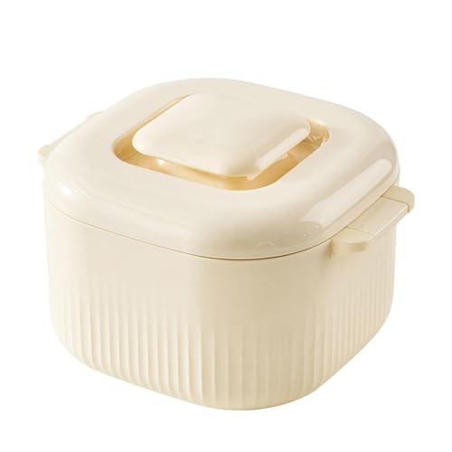 PANGBOER Recipiente cuadrado de vapor para comer fabricado con caja fuerte con tapa de fugas, ideal para gimnasio y uso diario