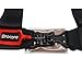 Spocoro 4 Point Harness 3 Inch Shoulder Pads, Latch Lock Release for UTV, RZR, SXS, Go Kart, Sim Racing Rig, Off Road Only