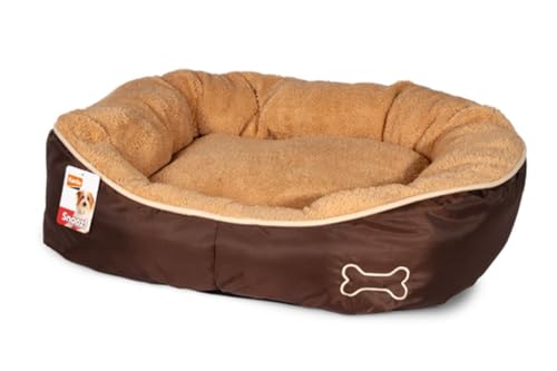 Karlie Bett Chipz, rund L: 63 cm B: 60 cm H: 20 cm beige