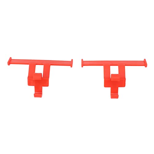 Enforose 1 par de zuecos para zapatos, decoración de ala de cola, pantuflas de ABS, decoración de aleta de cola, adorno divertido para zapatos, Plástico