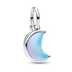 Crescent Moon Double Dangle Charm M1890