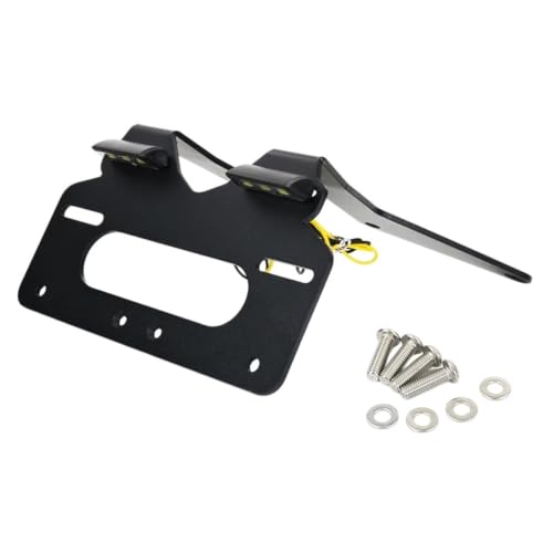 Support de plaque d'immatriculation moto T-Max 530 anti-bavette - 3