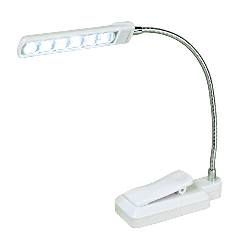 Mini lampe LED à pince anti fatigue oculaire liseuse de nuit pour livre portable