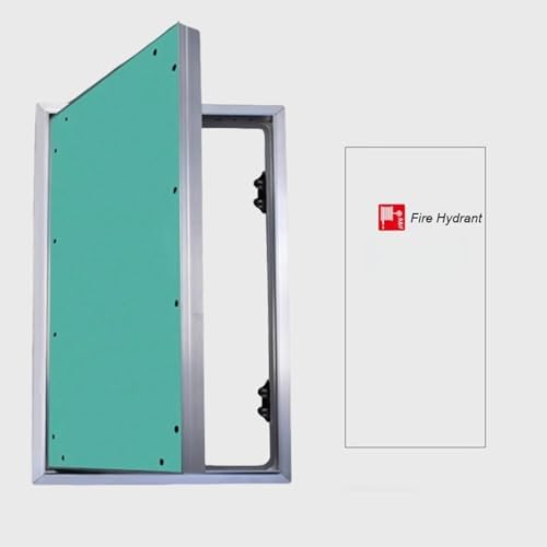 Invisible Drywall Access Panel - Flush Mounted Cover with Touch Latch, 12x12, 14x14, 16x16, 24x24 in Wall Plate for Easy Access and Concealed Storage Solutions.