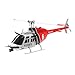 Produktbild GOUX RC C138 1/30 Scale 206 Helicopter, 2.4G 6CH No Aileron Aircraft mit Altitude Hold und Optical Flow Positioning, Geschenk für Jugendliche und Erwachsene (RTF Version/Blue White)