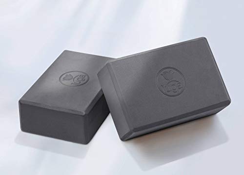 IUGA Yoga Block 2 Pack with Yoga Strap, High Density Yoga Blocks 9”x6”x3”to Improve Strength, Flexibility and Balance, Light Weight and Non-Slip Surface for Yoga, Pilates and Meditation - Image 5