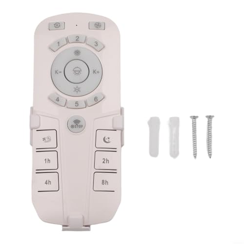 QH007 DC Inverter Fan Light Remote con protocolo de comunicación 2.4G y conjunto receptor compatible (B)