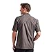 TRUEWERK Men's Cloud Work Shirt - Button Down, Lightweight, Fast-Drying, Breathable, and SPF Shirts, Deep Grey, Medium