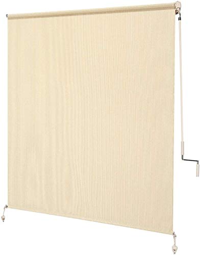 Coolaroo Outdoor Cordless Sun Blocking Roller Shade