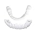 Cosmetic Teeth Veneer Denture Snap on Smile Instant and Confident in Minutes, Top and Bottom Temporary Fake Teeth for irregular, stained, missing and chapped teeth