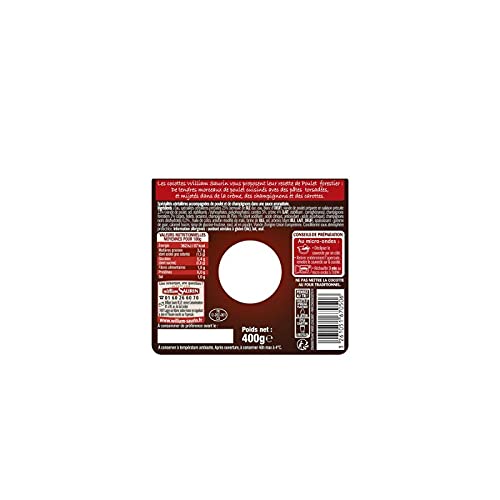 WILLIAM SAURIN - Poulet Sauce Forestière Cocotte 400G - Lot De 4 - Offre Special