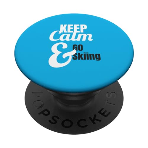 Divertido mensaje en alemán para esquiar como idea de regalo para esquiadores PopSockets PopGrip Intercambiable Divertido mensaje en alemán para esquiar como idea de regalo para esquiadores PopSockets PopGrip Intercambiable