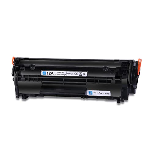 Image of 12A Toner Cartridge for HP 12A Q2612A High Yield Compatible for HP LaserJet M1005 MFP,1020,1010 /1012 /1018 /1022 /1022n /1022NW /3015 /3020 /3030 /3050 /3050z /3052 /3055 /M1319 /M1319F MFP (7 PCS)