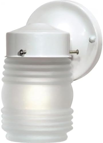 Nuvo 60/6109 One Light Outdoor Wall Mount, White