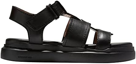 COLE HAAN Women's GRANDPRØ Rally Fisherman Sandal, Black/Black, 8 | Image 5