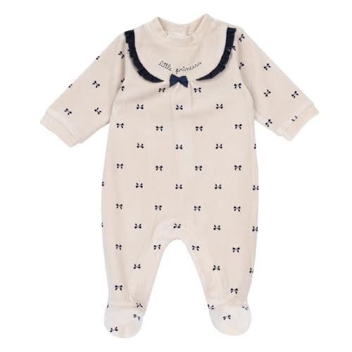Chicco, Babystrampler Aus Warmem Und Weichem Nicki, Mit Praktischer Schrittöffnung, Ideal Für Den Winter, Babykleidung für 0-24 Monate, Designed in Italy