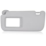 Panwarmoll Driver Left Side Sun Visor Gray Fit for Toyota Corolla 2008 2009 2010 2011 2012 2013 Replace # 74320-02711-E0 7432002711E0